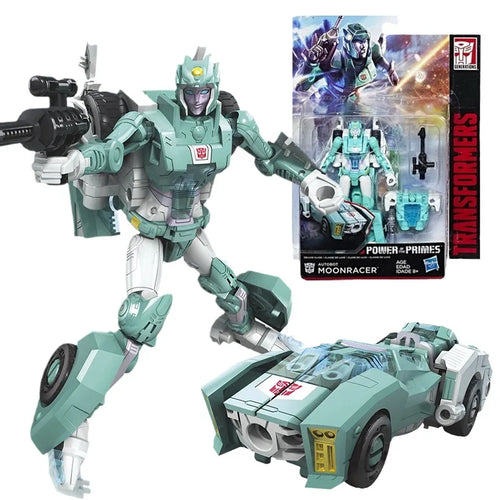 Figurine Transformers Moonracer — Autobot G1 Robot Articulé Hasbro