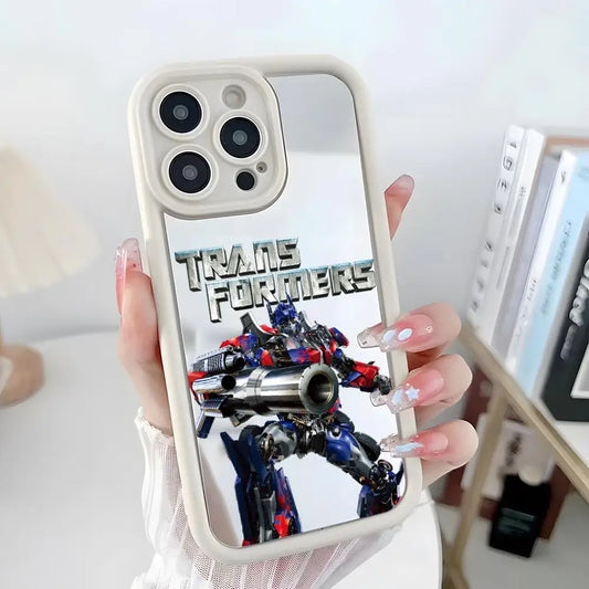 Coque Transformers iPhone - Optimus Prime Blanc