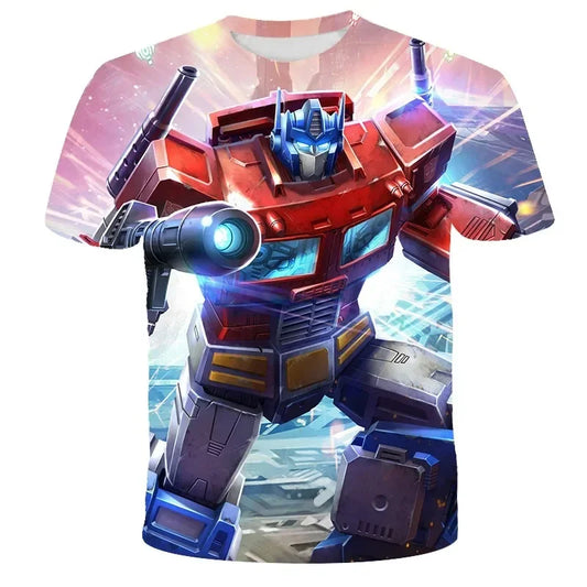 Camiseta Infantil Transformers - Optimus Prime Original