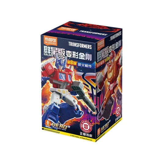 Figurine Transformers Hot Rod — Blokees Galaxy Version 8 Héritage des Flammes