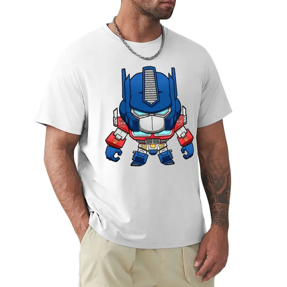 Transformers Soundwave Cartoon White T-Shirt