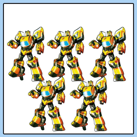 Lot Ballon Transformers - Bumblebee