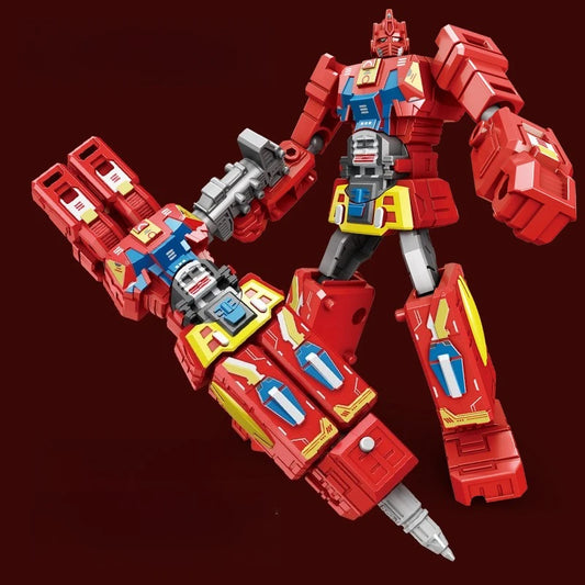 2-in-1 Transformers Toy - Red and Yellow Pen