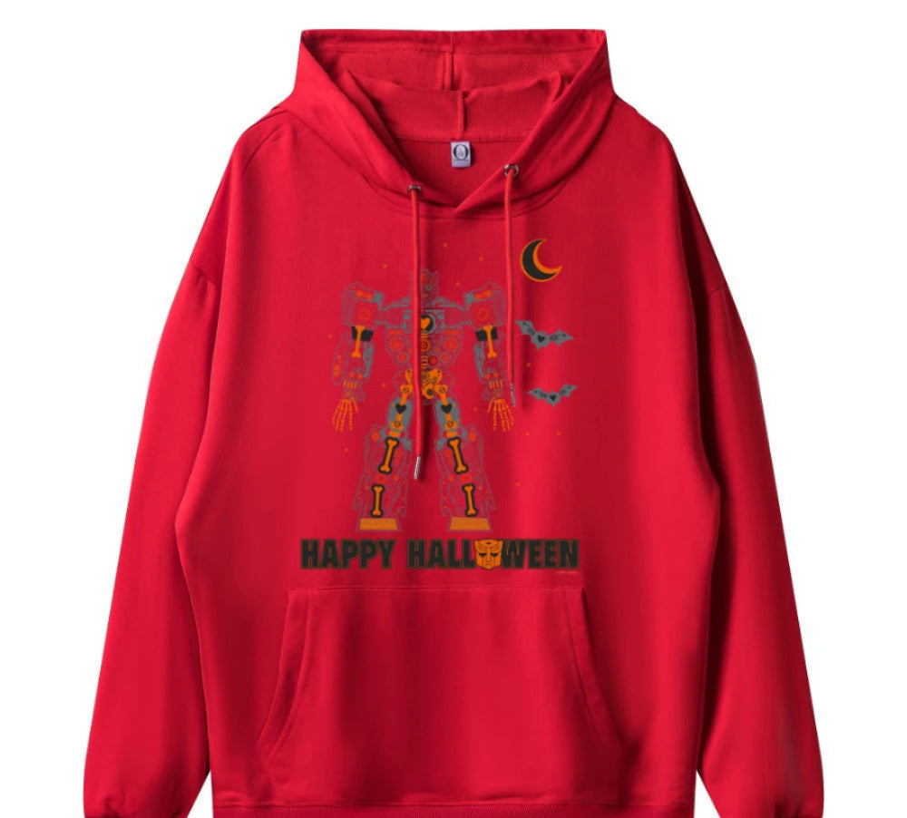 Red Transformers Sweater - Halloween Edition