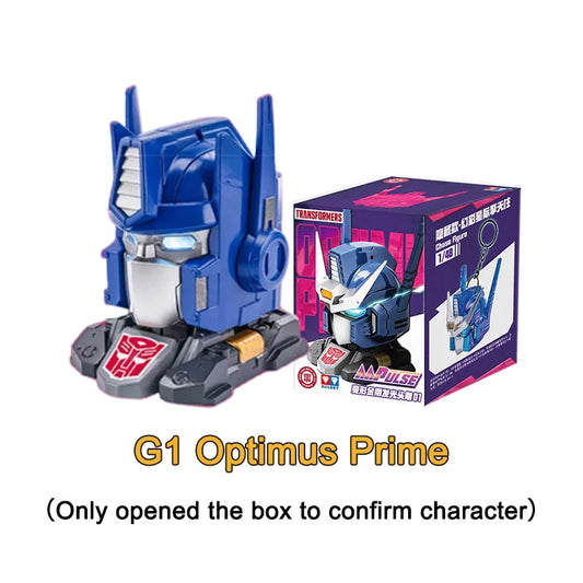 Transformers Optimus Prime G1 Pendant - Red Classic Head Charm
