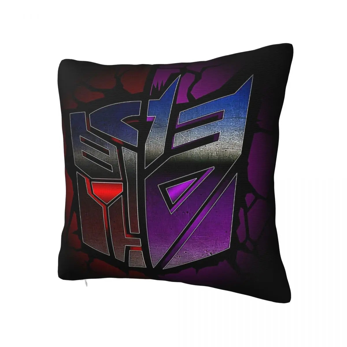 Transformers White Square pillow