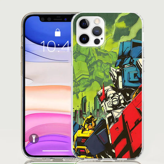 Coque Transformers iPhone - Optimus Prime Vert