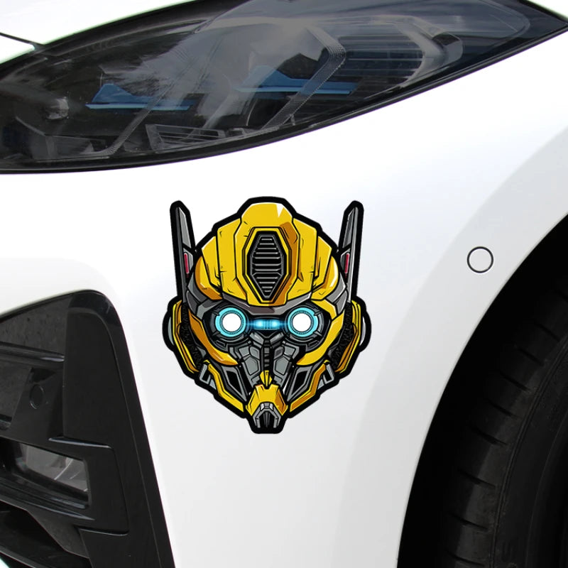 Transformers Car Stickers Window Bumper Windshield Scratch Covering Car Accessories Motorcycle Front Cowl Fuel Tank Vinyl Decal