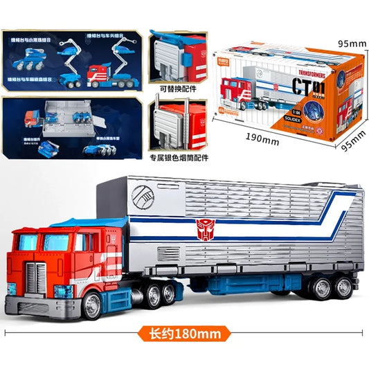 Camion Transformers Optimus Prime CT01 — Semi-Remorque Rouge et Blanc Autobot