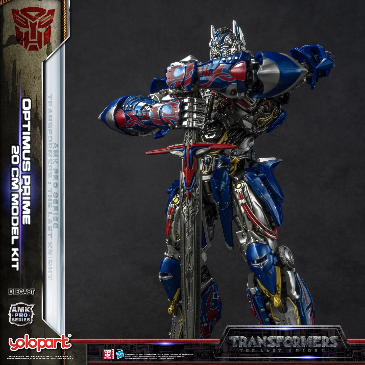 Figurine Transformers Optimus Prime 20cm — The Last Knight AMK Pro Kit