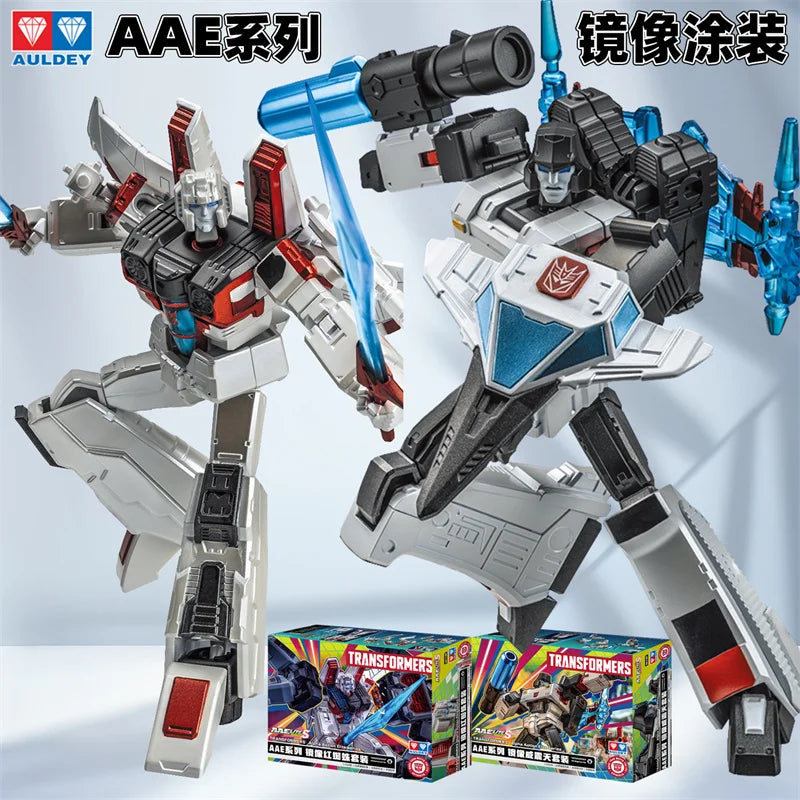 Figurine Transformers Starscream Shattered Glass — Robot Articulé 16cm