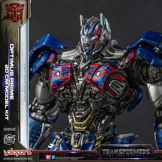 Maquette Transformers Optimus Prime — Kit YOLOPARK The Last Knight Assemblage 20cm