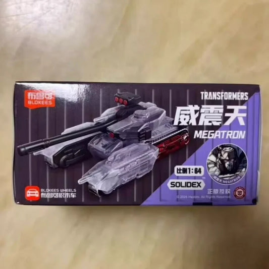 Figurine Transformers Megatron — Modèle Articulé Blokees Char d'Assaut Mobile