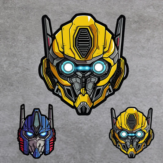 Transformers Car Stickers Window Bumper Windshield Scratch Covering Car Accessories Motorcycle Front Cowl Fuel Tank Vinyl Decal