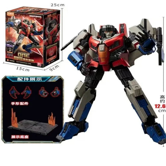 Figurine Transformers Starscream Coffret Technique — Fiche Spécifications 12.8cm