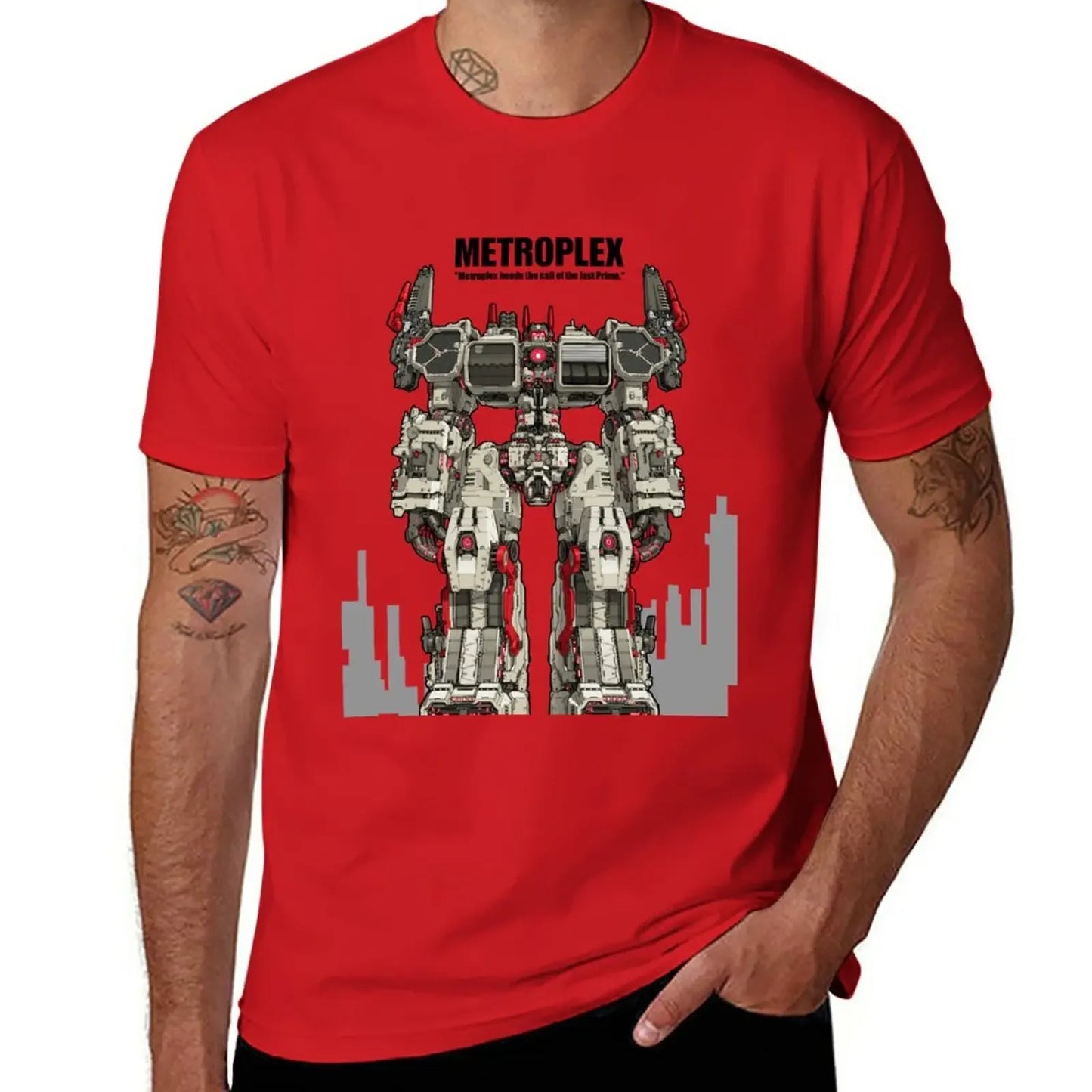 Transformers Metroplex Red T-Shirt