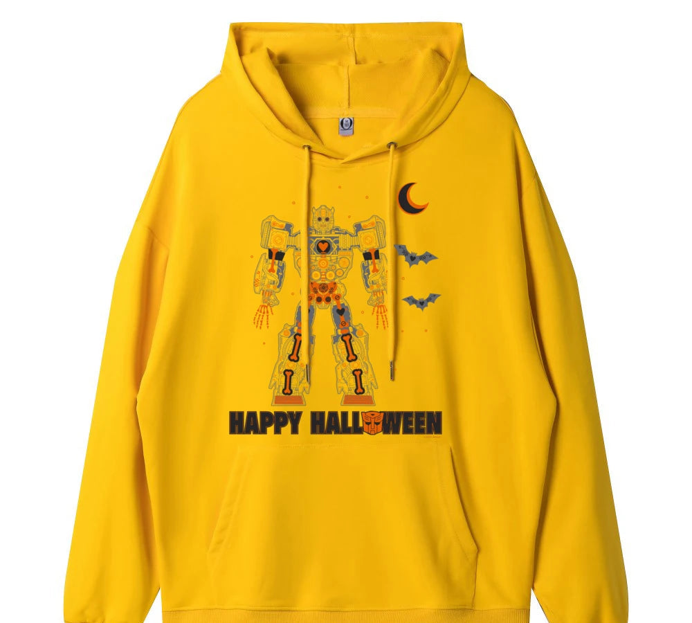 Yellow Transformers Sweater - Halloween Edition