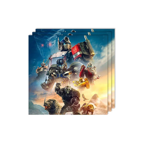 Transformers Napkins - Transformers World Edition