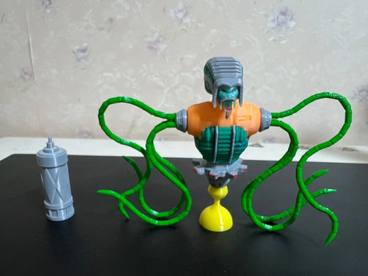 Transformers Bust Orange Tentacles Monster — Five-Faced Creature Collector