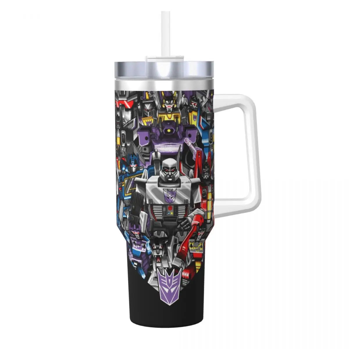 Stainless Steel Water Bottle - Hot &amp; Cold - Transformers World Cartoon 3.0 Edition