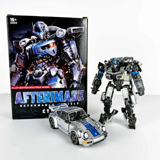 Transformers Mirage CY01 Figure - Rise of the Beasts Chromed Spy SS105