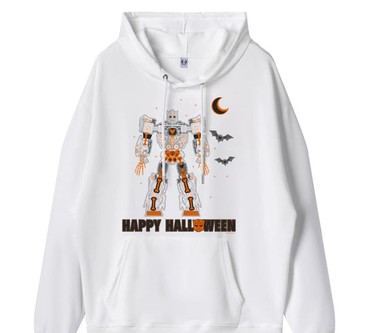 White Transformers Sweater - Halloween Edition