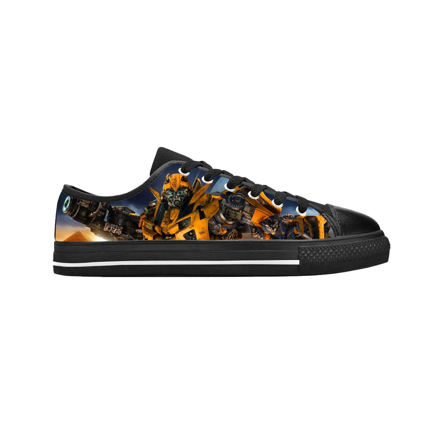 Unisex Adult Low Top Shoes - Bumblebee Combat