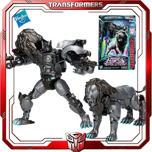 Transformers Nemesis Leo Prime Figure — Legacy Evolution Maximal Robot Lion Collector