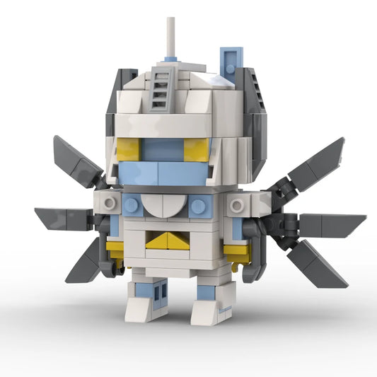 Figurine Transformers Nova Prime Version IDW — Brick Blanc Ailes-Lames Ancien Prime