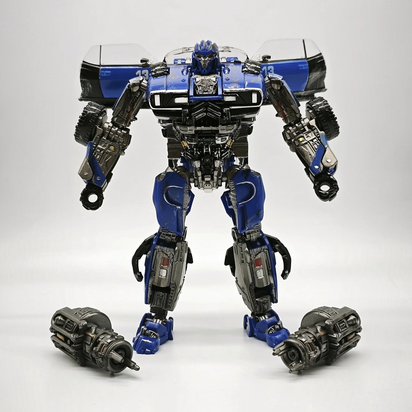 Figurine Transformers Dropkick Bleu TW1033 — Decepticon Voiture Articulé