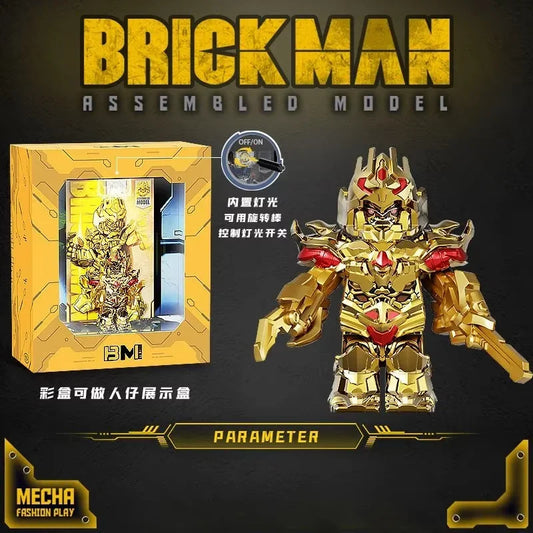 Transformers Boxed Figure - Collector's Edition Mini Gold Transformers with Armor