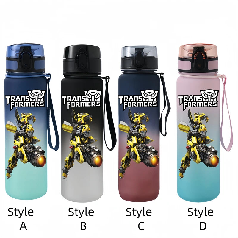 650ML Transformers Multi-color Water Bottle - Bumblebee 2.0