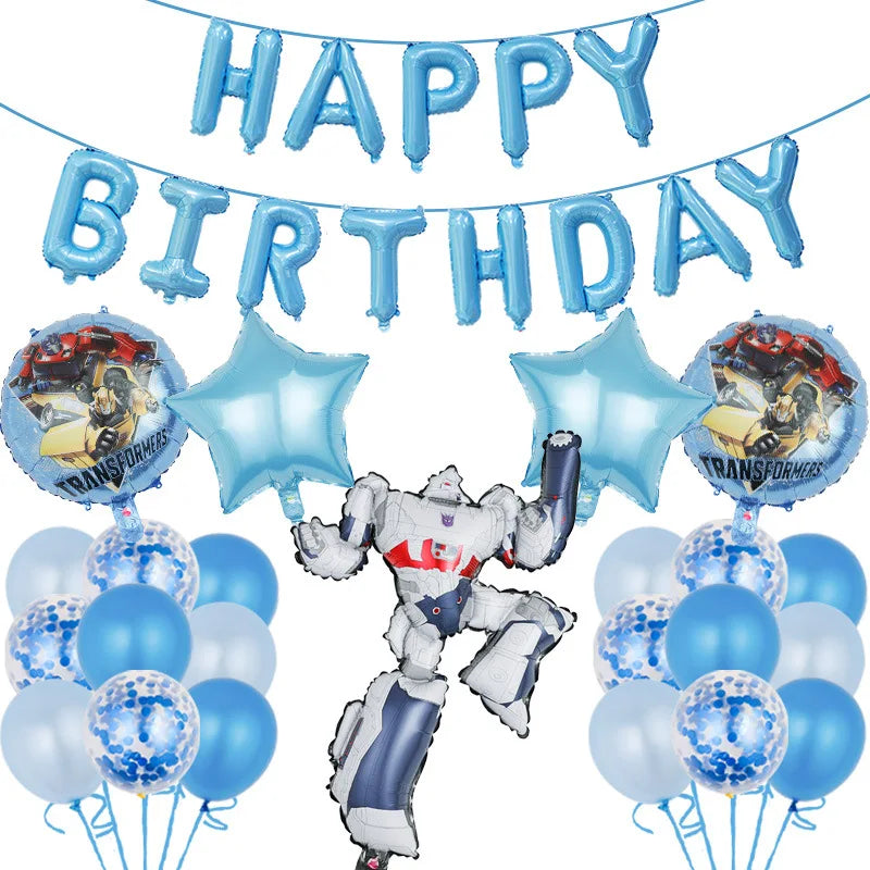 Transformers Balloon Pack - White Transformers