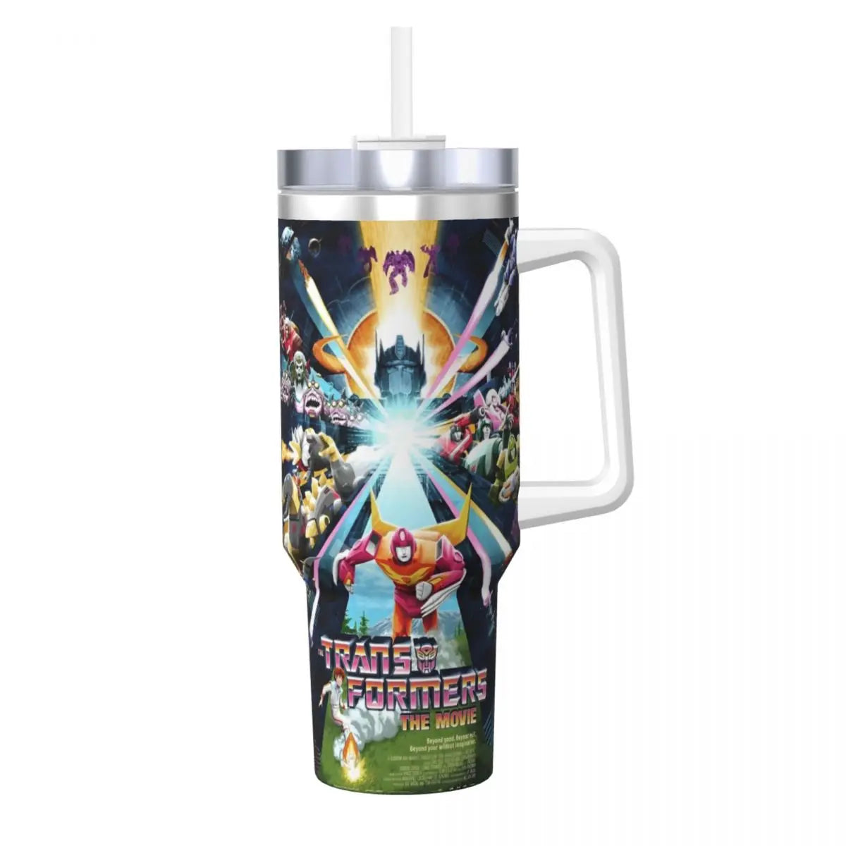 Stainless Steel Water Bottle - Hot &amp; Cold - Transformers "The Movie" Edition