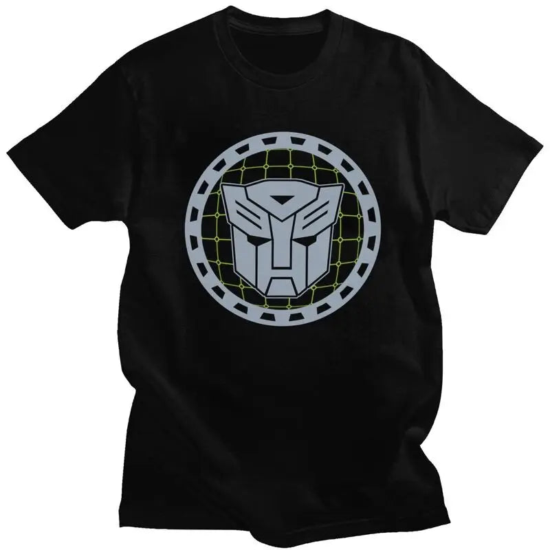 Transformers Autobot Vintage camiseta negra