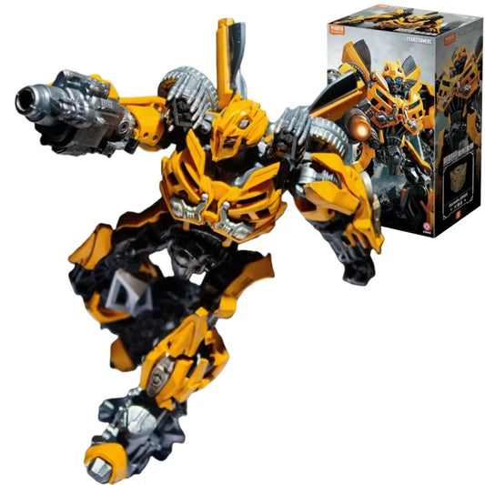 Transformers Bumblebee Blitzwing Window Box Figure — Modular Yellow and Black Brick