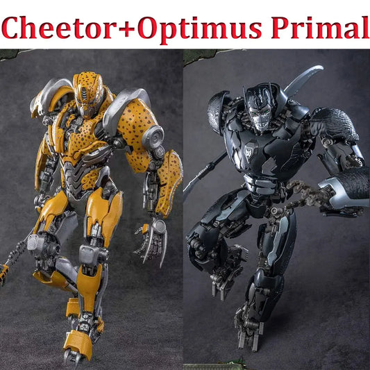 Duo Figurines Transformers Cheetor & Optimus Primal — Meute Beast Wars AMK