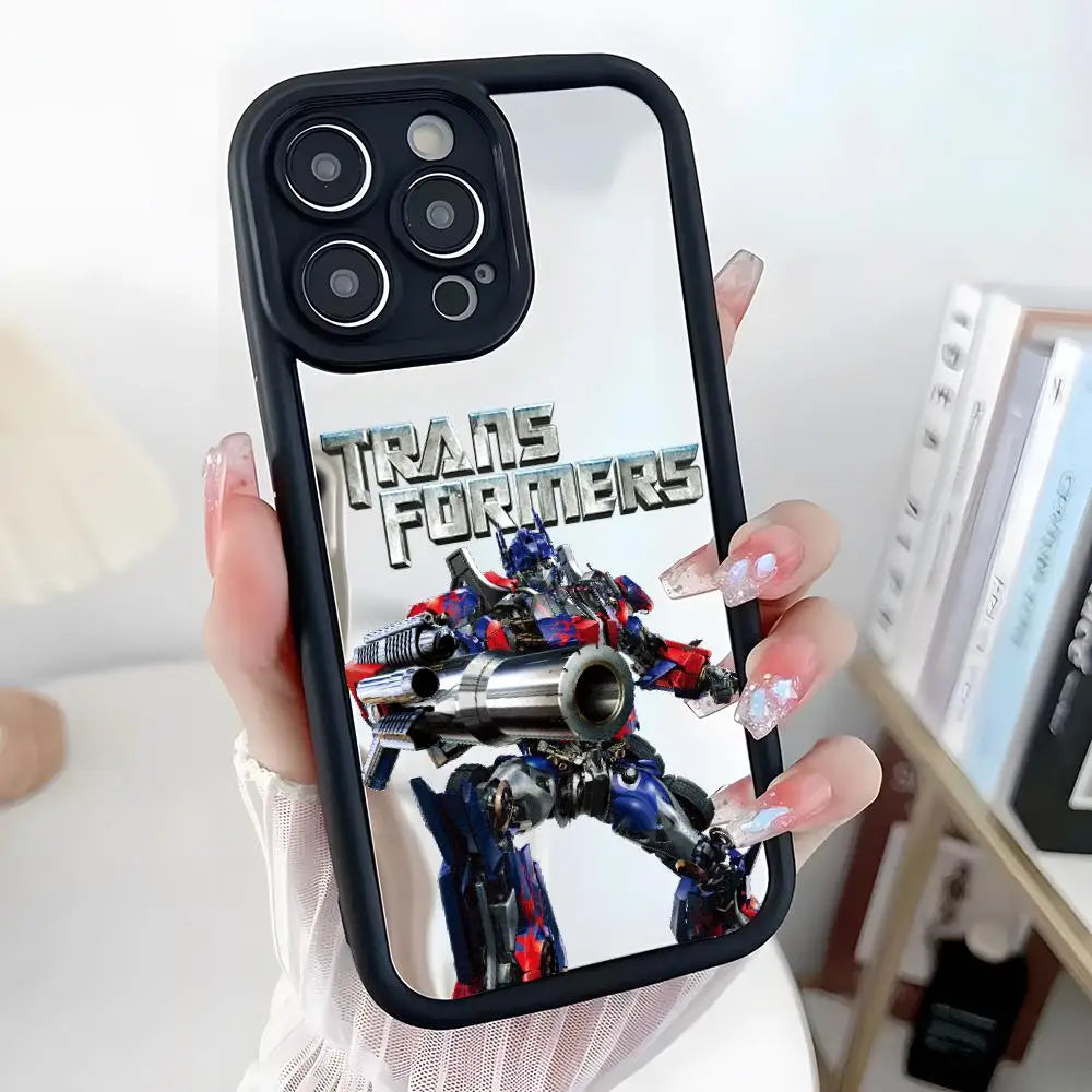 Transformers iPhone Case - Optimus Prime Transparent