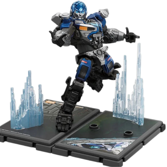 Figurine Transformers Mirage Blitzwing Édition — Brick Bleu Ciel Espion Furtif