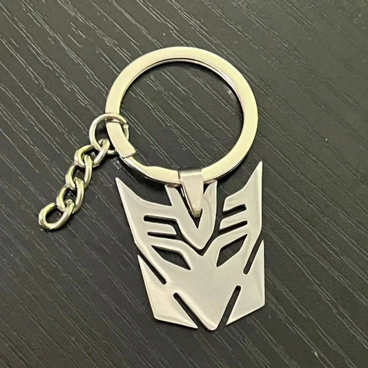 Llavero Transformers - Logo Decepticons Color Plata