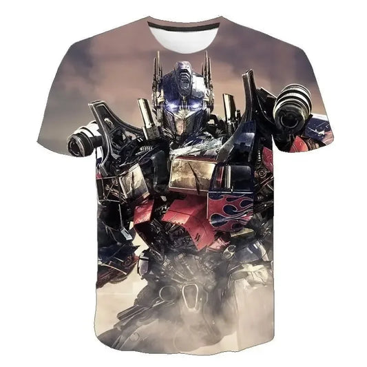 Camiseta Transformers Niño Optimus Prime Original