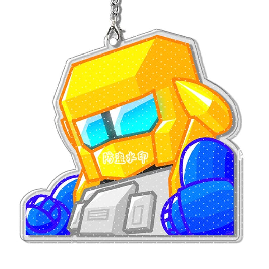 Llavero Transformers - Mini Amarillo