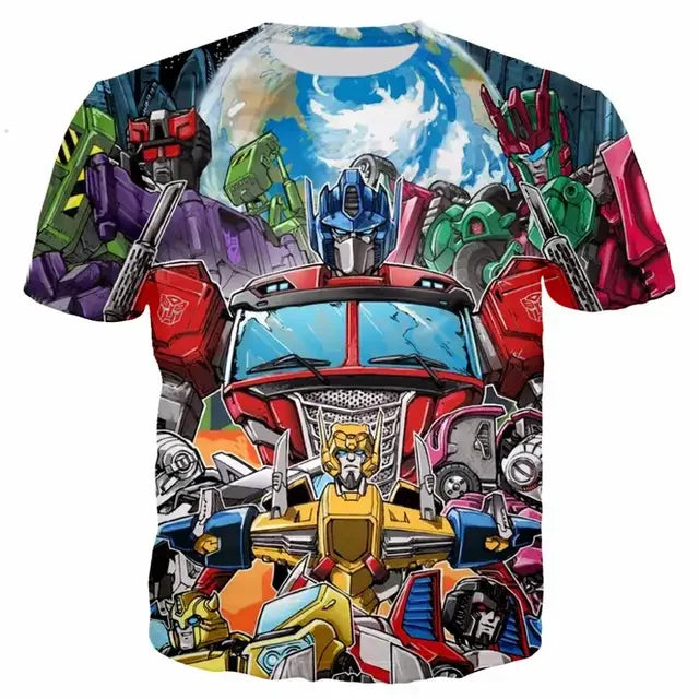 T-Shirt Enfant Transformers - Autobots Cartoon