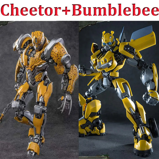 Transformers Cheetor & Bumblebee Figure Duo — AMK Collector Model Kit