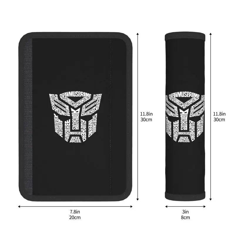 Transformers-bælte – Autobots Rasta-typografi i flere farver