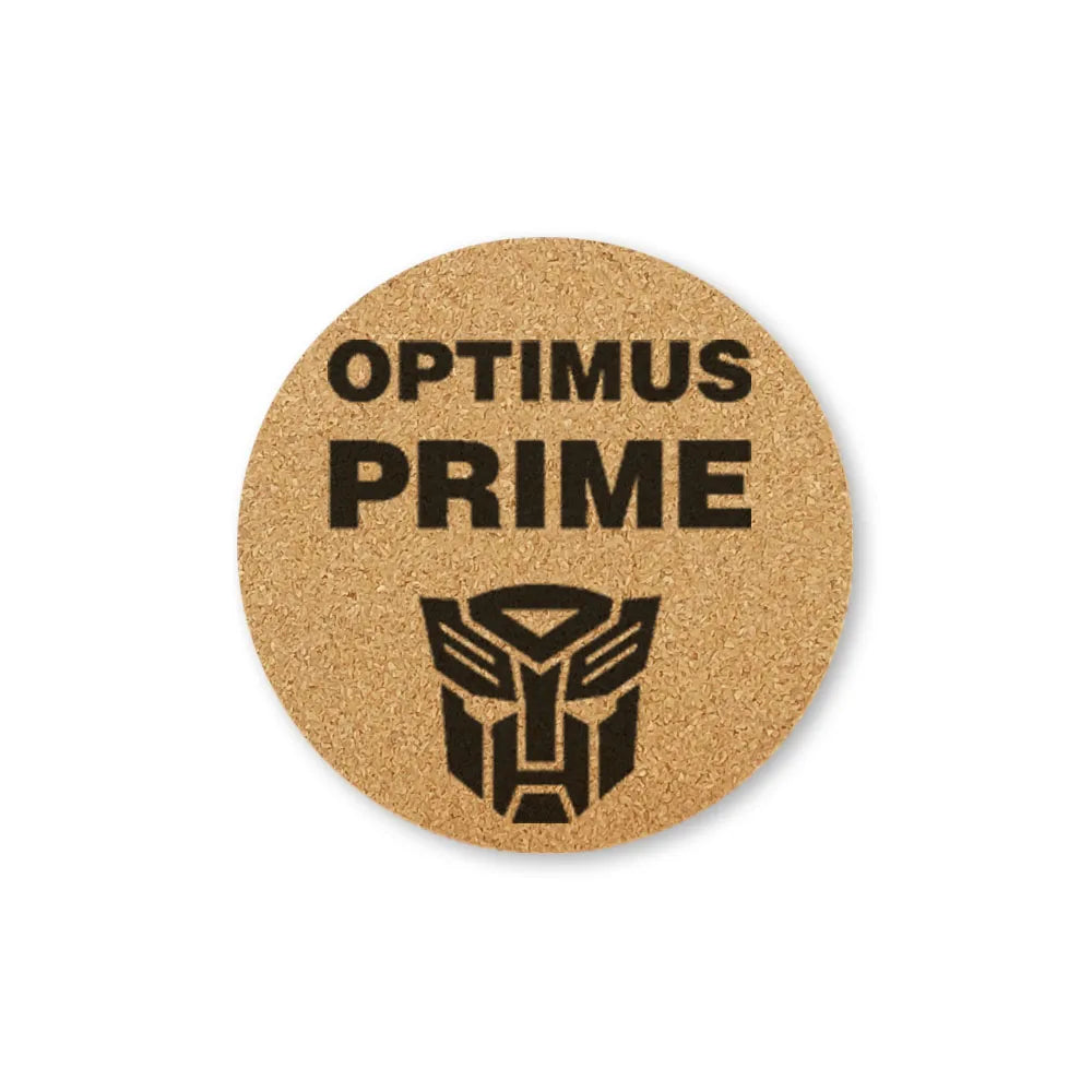 Transformers Coaster - Optimus Prime Classic Logo Edition