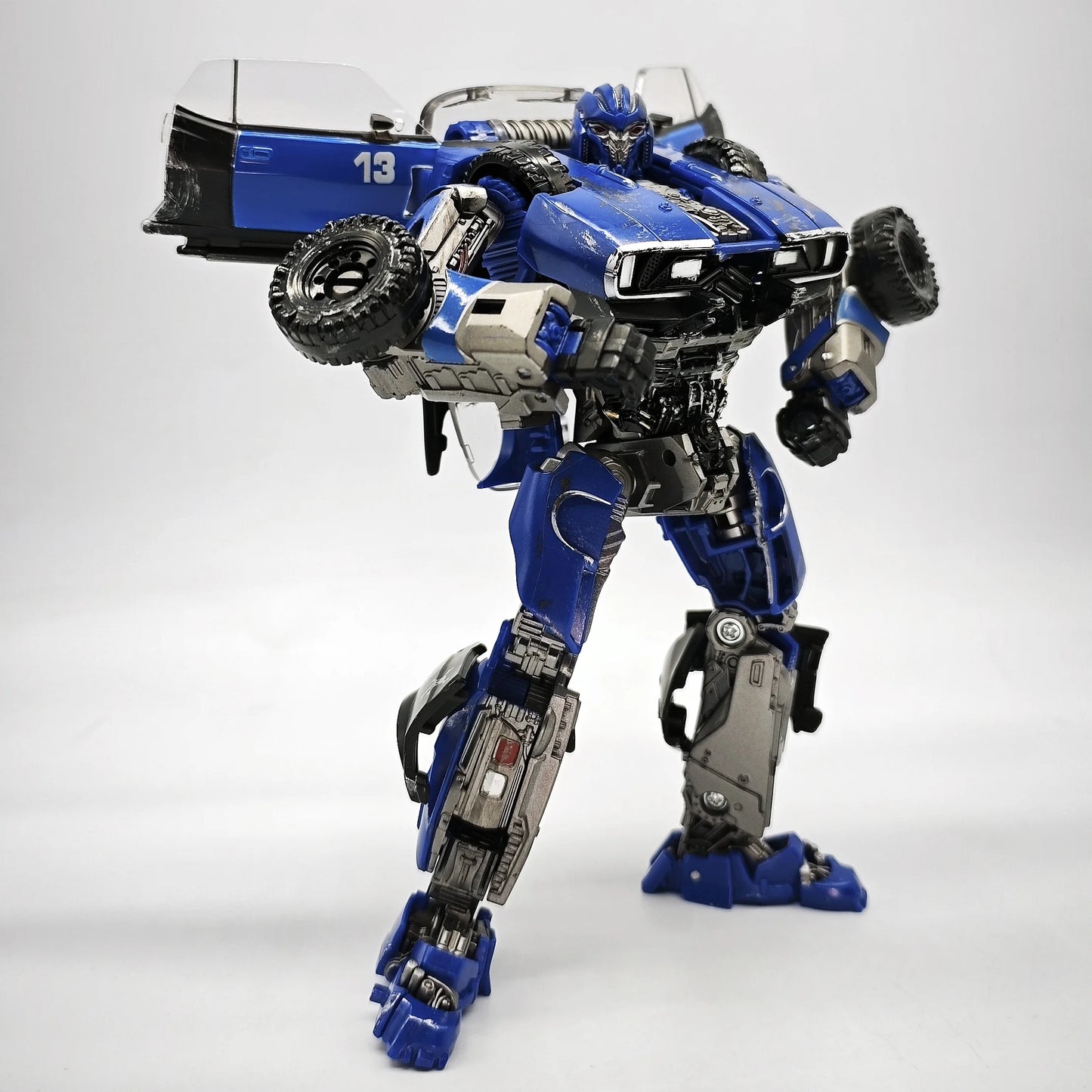 Figurine Transformers Dropkick Bleu TW1033 — Decepticon Voiture Articulé