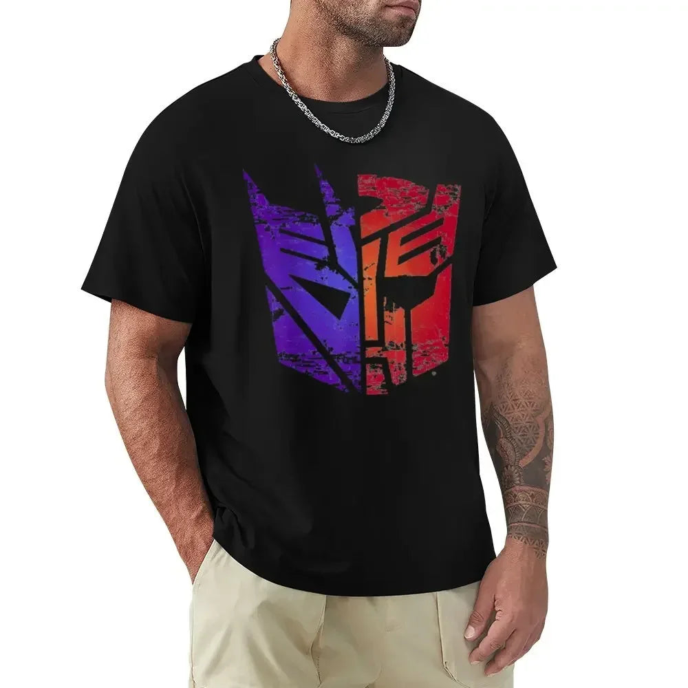 T-Shirt Transformers Decepticon Noir