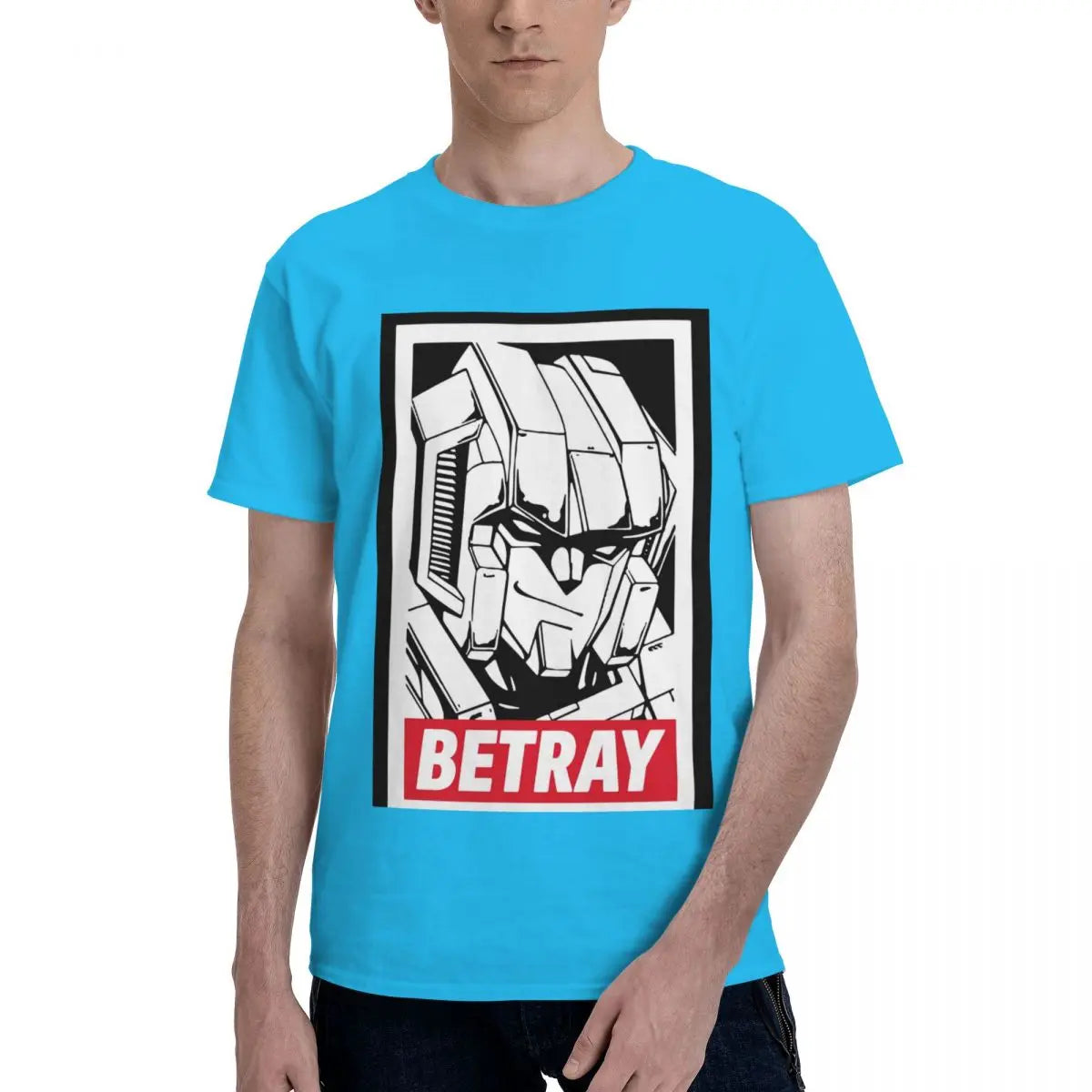 Camiseta Transformers - "Traicionar" Azul