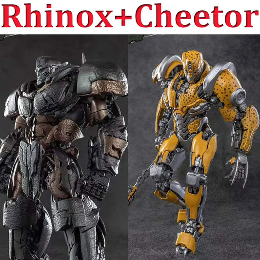 Transformers Rhinox & Cheetor Figures Duo — Savage Beast Wars Alliance